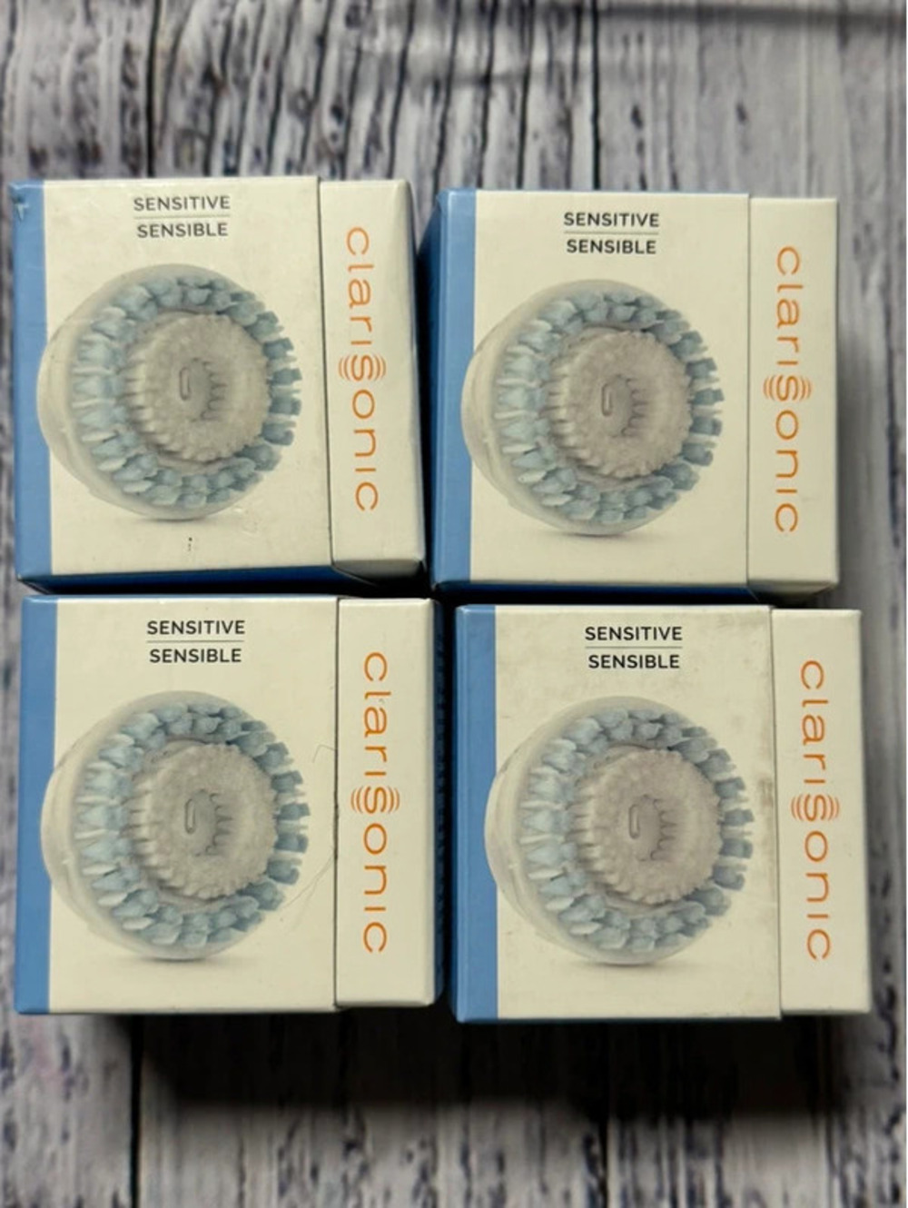 4 Clarisonic Sensitive Facial Cleansing Brush Head